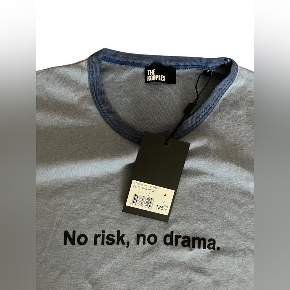 💙THE KOOPLES No Risk Tee - Picture 4 of 6